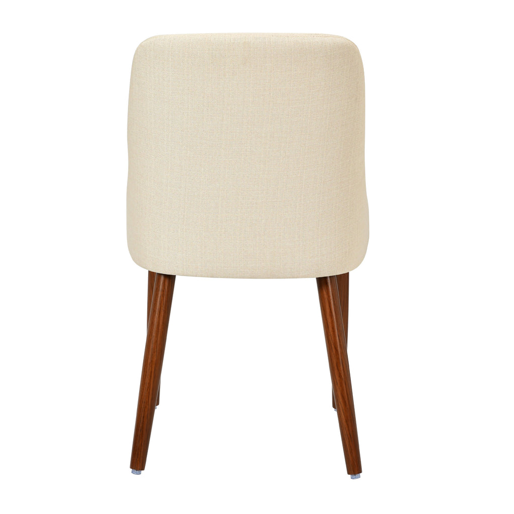 EarthyGrain Modern Upholstered Dining Chair (Set of 2) - Mid-Century Style